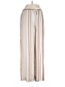 Theory 100% Triacetate Stripes Ivory Casual Pants Size 6 - photo 1