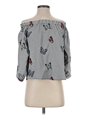 Zara Basic 3/4 Sleeve Blouse (view 1)