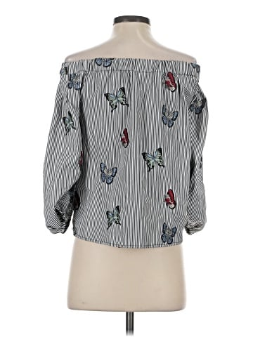 Zara Basic 3/4 Sleeve Blouse (view 2)