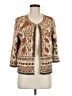 Chico's 100% Cotton Brown Cardigan Size M - photo 1