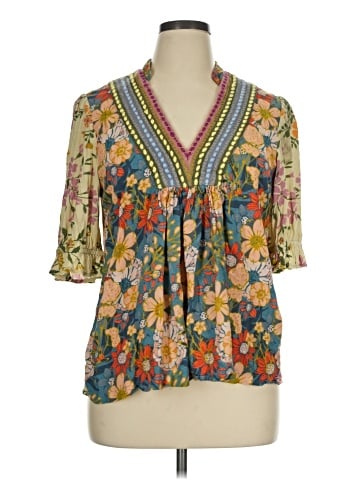 Blank London 3/4 Sleeve Blouse (view 1)