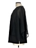 JM Collection Black 3/4 Sleeve Top Size L - photo 5