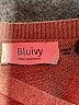 Bluivy Brown Pullover Sweater Size S - photo 7
