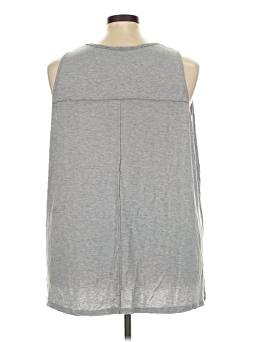 Peace Love World Sleeveless T-Shirt (view 2)