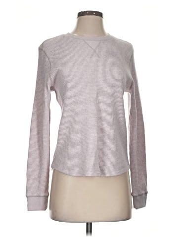 Madewell Waffle-Knit Raglan Tee (view 1)