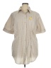 Rocawear Hearts Ivory Short Sleeve Blouse Size 1X - photo 1
