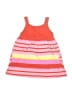 Carter's 100% Cotton Stripes Orange Dress 12-18 MO / 18 MO - photo 2