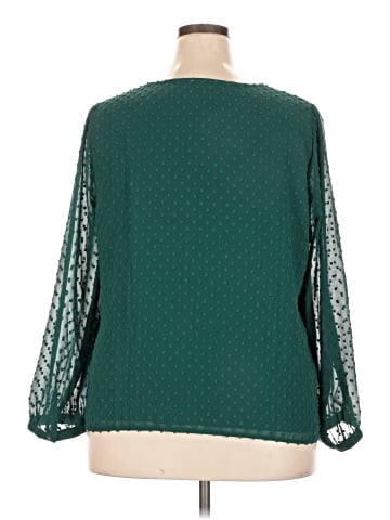 J.Crew Factory Store Long Sleeve Blouse (view 2)