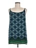 CAbi 100% Polyester Teal Sleeveless Blouse Size M - photo 1