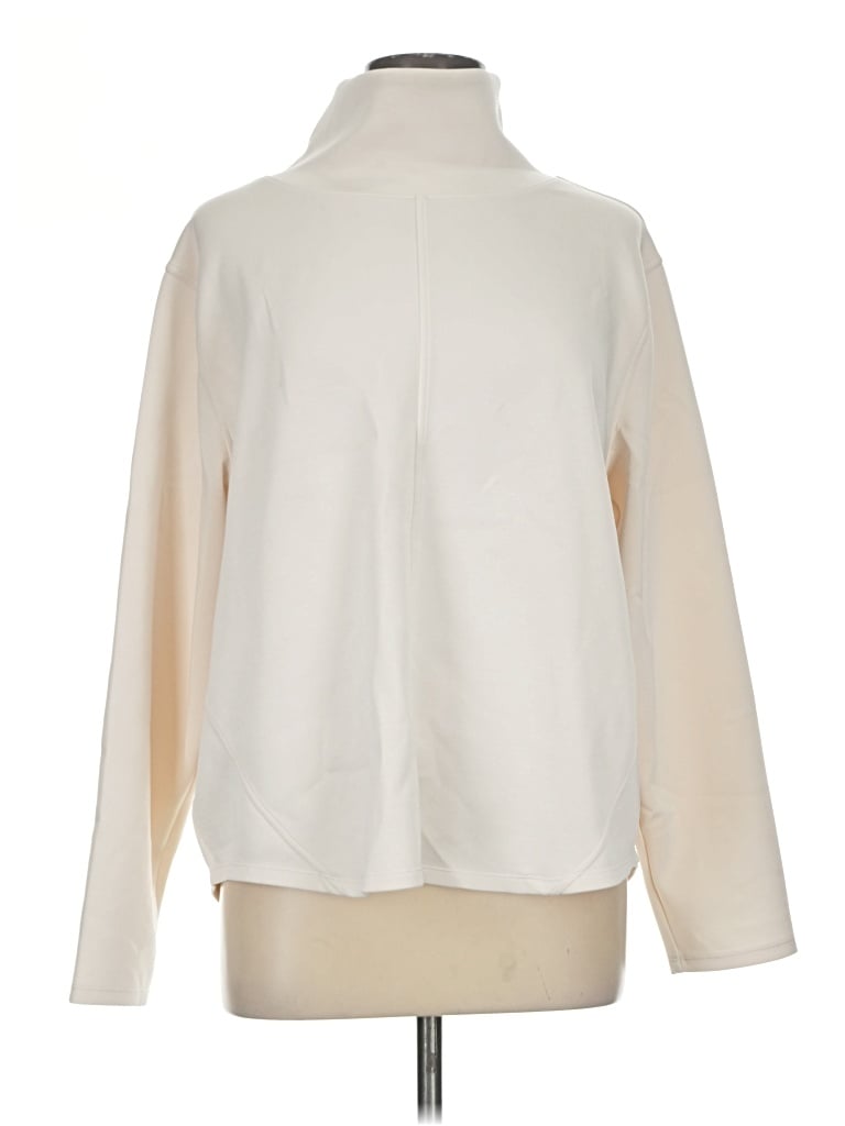 Pre-owned Stylus Turtleneck Sweater In Ivory