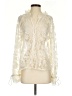 Cactus Ivory Long Sleeve Blouse Size S - photo 1