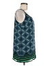 CAbi 100% Polyester Teal Sleeveless Blouse Size M - photo 4