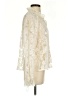 Cactus Ivory Long Sleeve Blouse Size S - photo 4