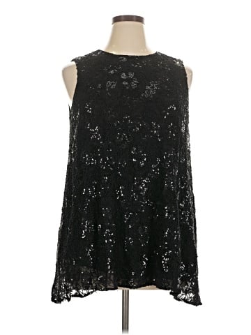 Carmen Marc Valvo Sleeveless Blouse (view 1)