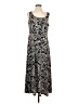 Travelsmith Paisley Silver Casual Dress Size S - photo 1
