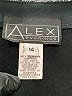 Alex Evenings 100% Polyester Gray Black Cardigan Size 14 - photo 7