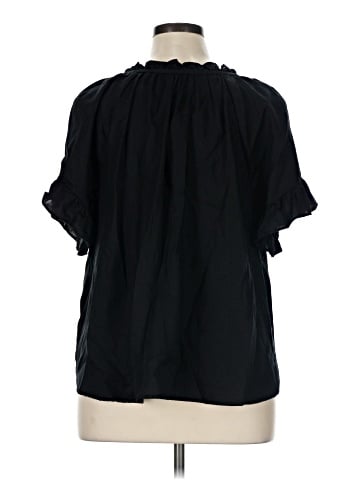 Lands' End Short Sleeve Blouse (view 2)