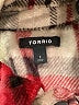Torrid 100% Polyester Plaid Red Cardigan Size 1X Plus (1) - photo 7