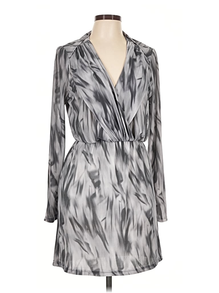 Pre-owned Hazel Cocktail Dress In Silver