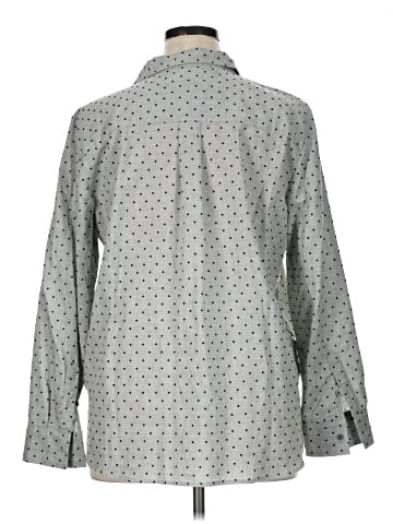 Ann Taylor LOFT Long Sleeve Button-Down Shirt (view 2)
