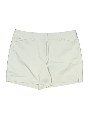 White House Black Market Khaki Shorts (view 1)