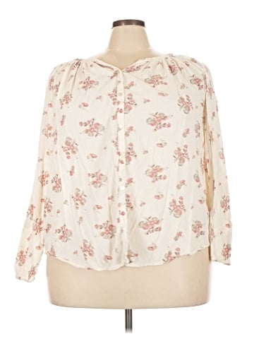 Chaps Long Sleeve Blouse (view 1)