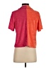 Marine Layer Color Block Orange Short Sleeve Blouse Size S - photo 2