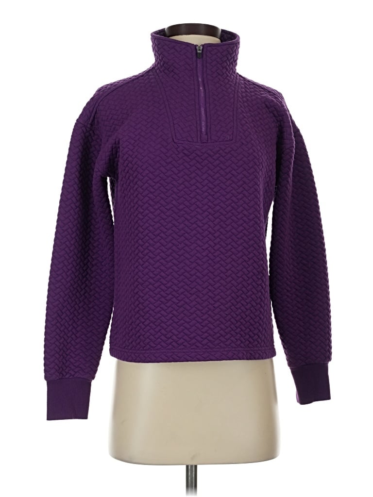 Pre-owned Bcg Turtleneck Sweater In Purple