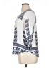 Daniel Rainn 100% Rayon Aztec Or Tribal Print Blue White 3/4 Sleeve Blouse Size XL - photo 5