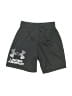 Under Armour 100% Polyester Graphic Gray Athletic Shorts Size 5 - photo 1