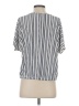 Lavish Blue Short Sleeve Blouse Size S - photo 2