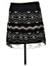 Harper 100% Polyester Graphic Black Casual Skirt Size M - photo 2