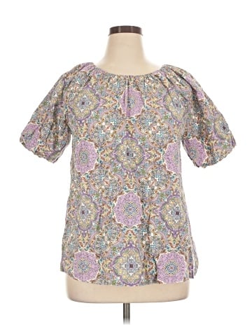 Lane Bryant Short Sleeve Blouse (view 1)