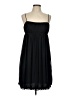 Connected Apparel 100% Polyester Solid Black Cocktail Dress Size 12 - photo 1