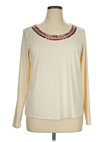 IMAN Long Sleeve Blouse (view 1)