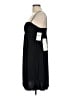 Connected Apparel 100% Polyester Solid Black Cocktail Dress Size 12 - photo 5