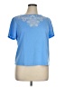 Talbots Blue Short Sleeve Top Size XL - photo 1