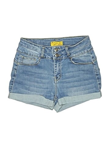 Wax Jean Denim Shorts (view 1)