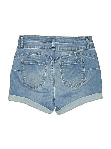 Wax Jean Denim Shorts (view 2)