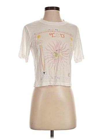 Rixo London Short Sleeve T-Shirt (view 1)