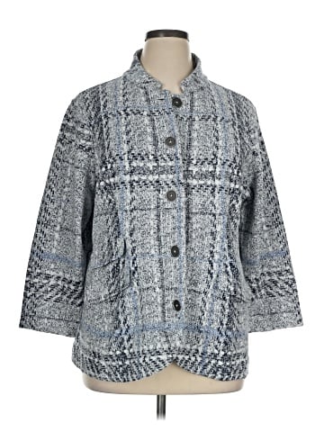 Nic + Zoe 3/4 Sleeve Button-Down Shirt (view 1)