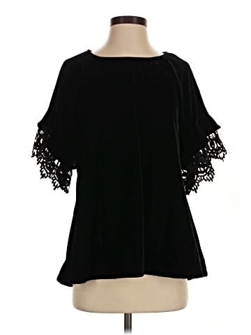 Umgee Short Sleeve Blouse (view 1)
