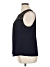 St. John Blue Black Sleeveless Blouse Size XL - photo 5