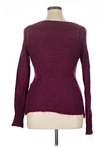 AK Anne Klein Wool Pullover Sweater (view 2)