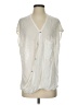 Helmut Lang Ivory Sleeveless Blouse Size S - photo 1