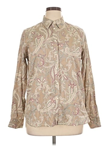 Chaps Long Sleeve Blouse (view 1)
