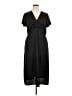 Halogen 100% Polyester Black Casual Dress Size XL - photo 1