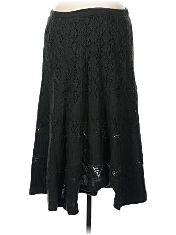 DKNY Silk Skirt (view 1)