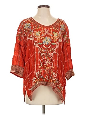 Johnny Was Short Sleeve Blouse (view 1)