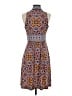 Wisp Paisley Gray Casual Dress Size 4 - photo 2
